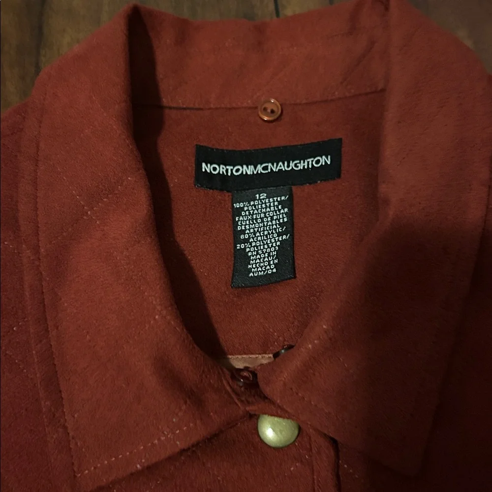 Women's Rust Jacket - Picture 3 of 6